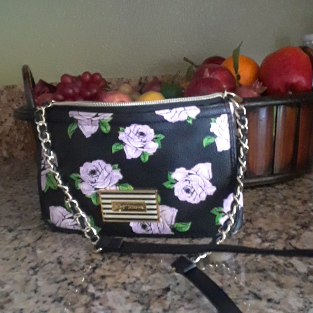 Betsey Johnson floral purse